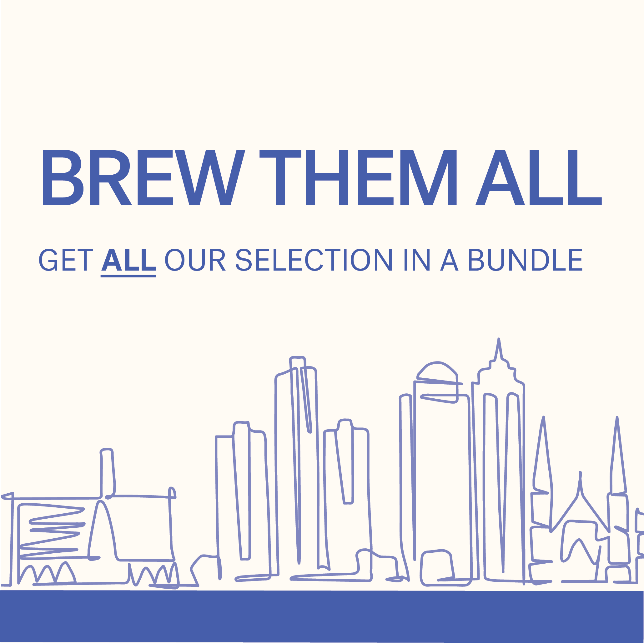 Brew them all coffee bundle description. Get all selection of dtroitr's seasonal specialty coffee bags.