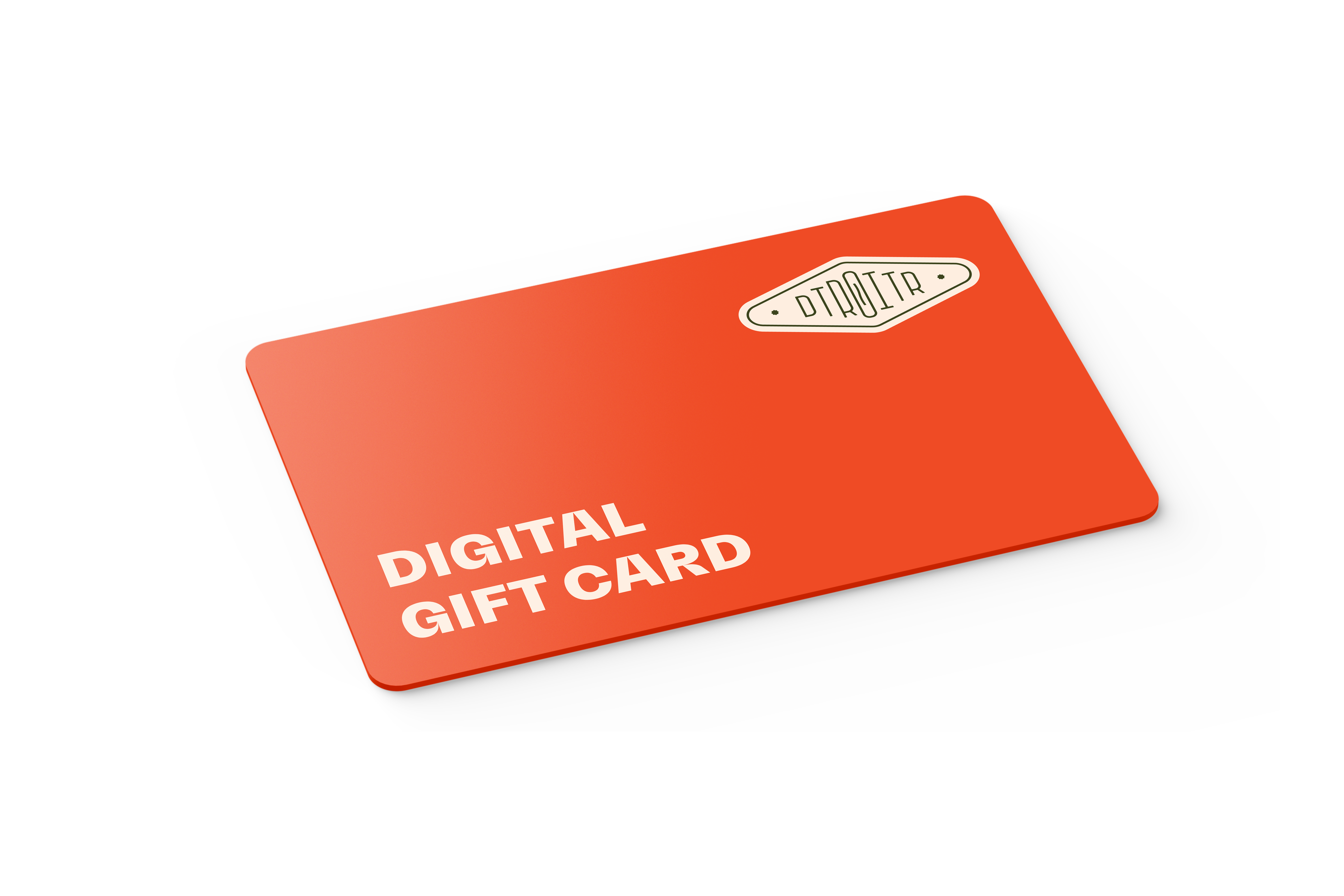 DTROITR Gift Card